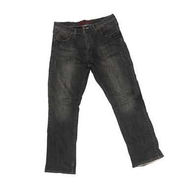 Empyre Distressed Dark Wash Skinny Jeans