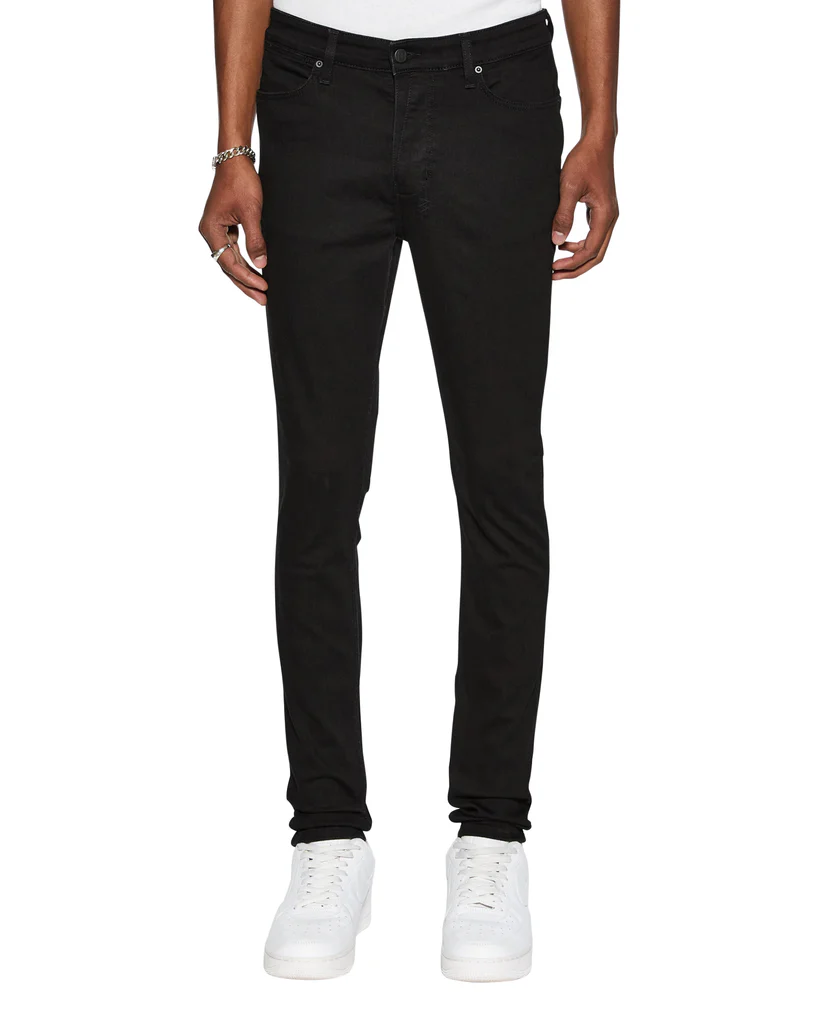 Empyre Marble Extent Wide Leg Black Denim Jeans